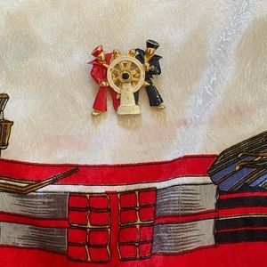 Antique Statement Nautical Brooch